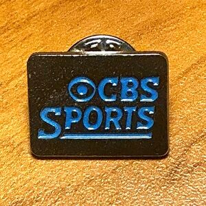 Collectible Lapel Pin “CBS Sports” RARE & Vintage Sports Memorabilia